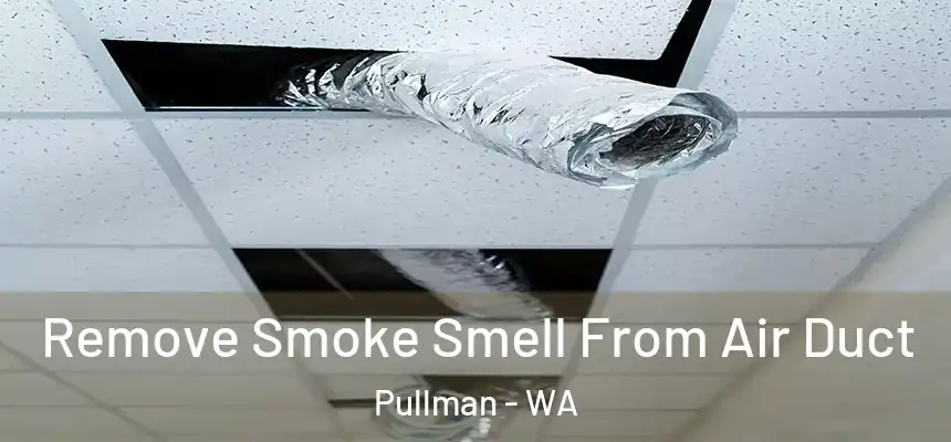 Remove Smoke Smell From Air Duct Pullman - WA